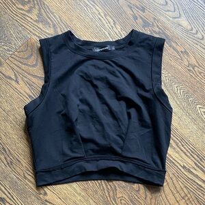 Black Sleeveless Top